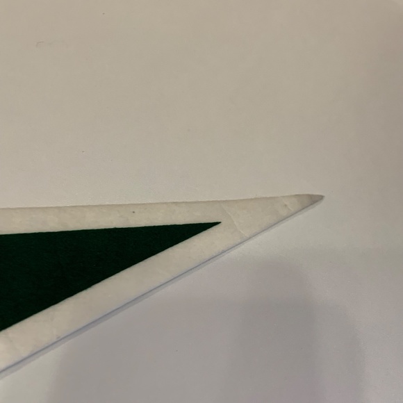 Vintage Tag Express University of Miami Hurricanes Logo 30" Pennant Flag - Picture 6 of 10